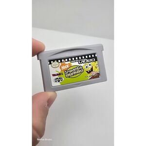 SpongeBob SquarePants Vol. 1 Nintendo Game Boy Game Boy Advance Video GBA Tested